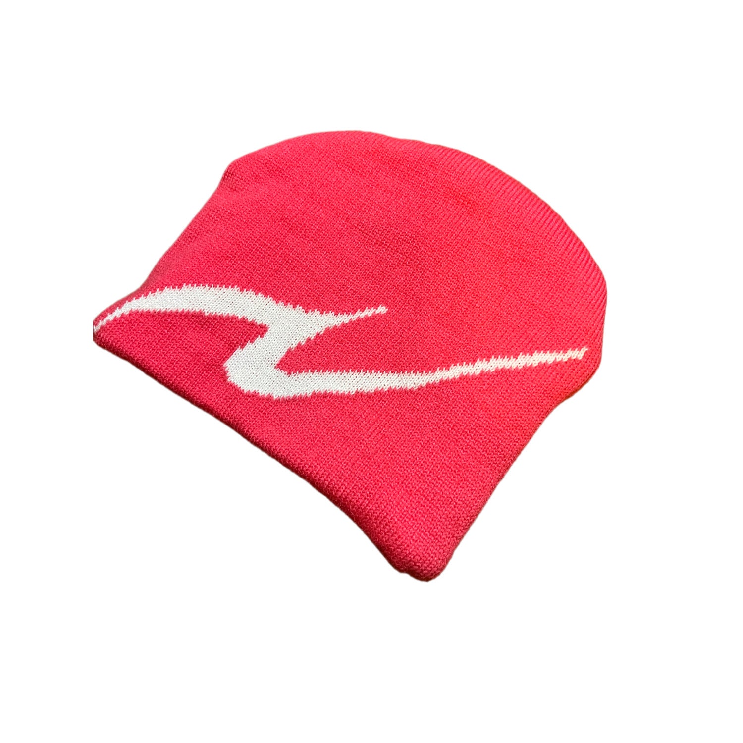 Novacaine pink split knit beanie – thenovacaineshowroom