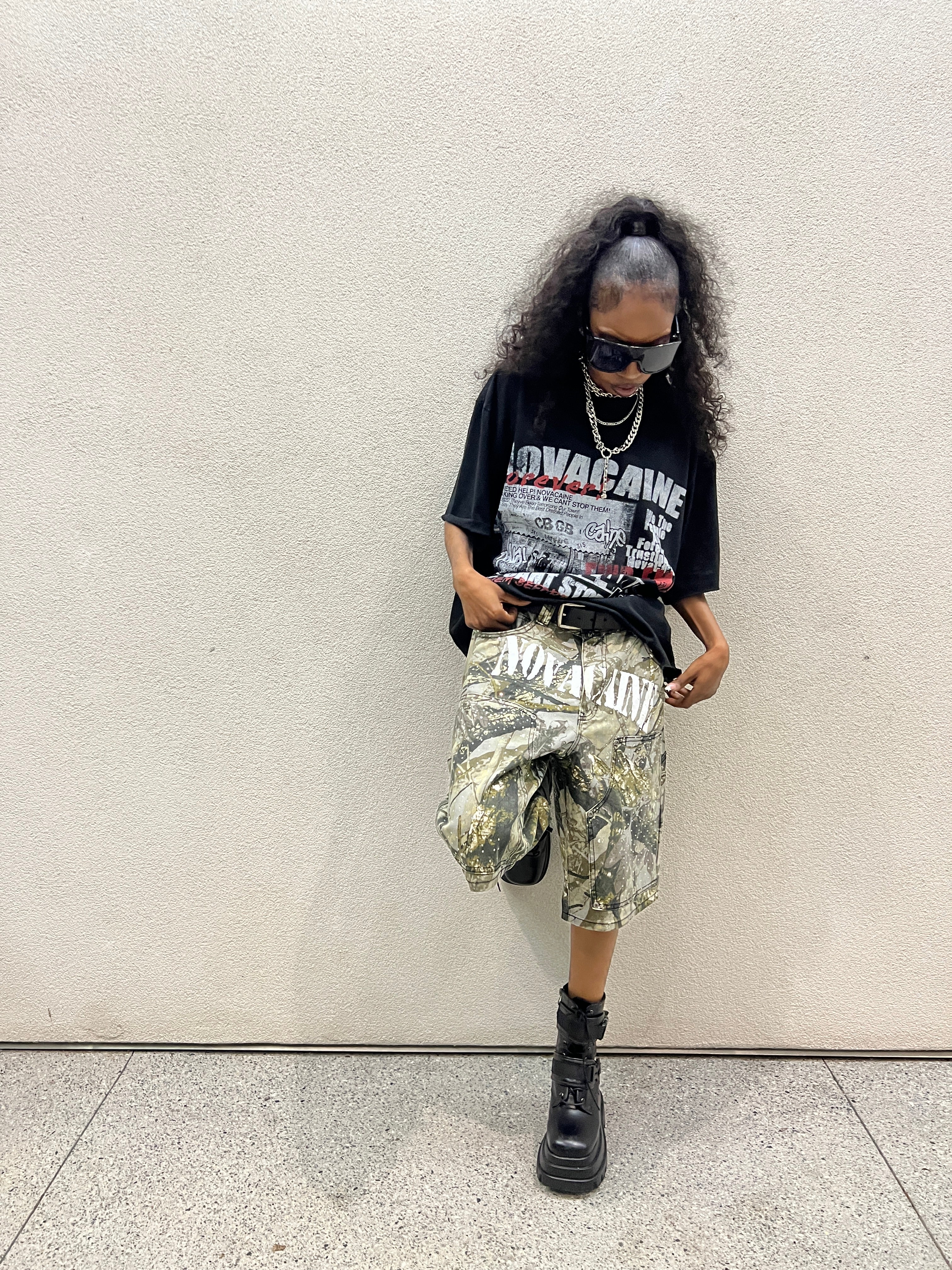 Free Love 4ALL Camo Jorts