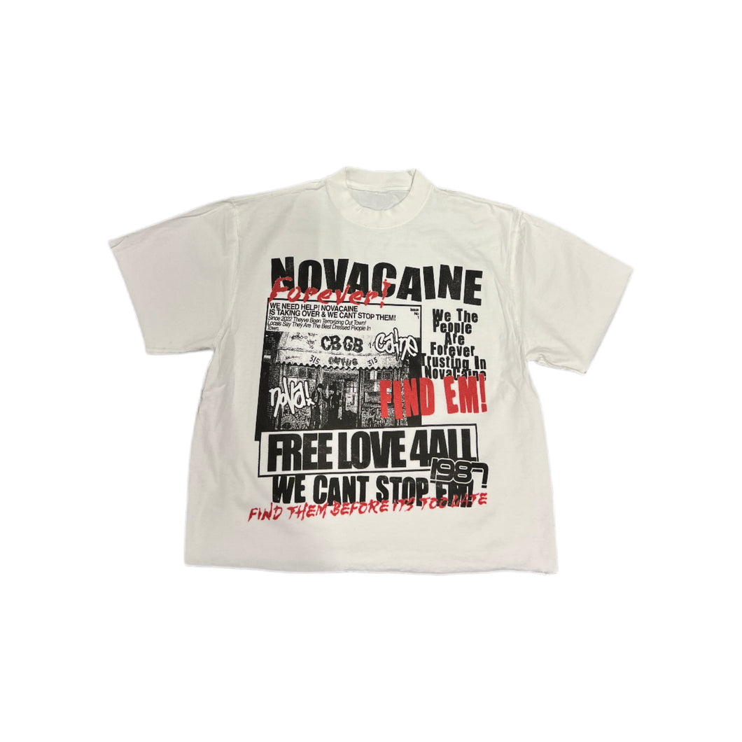 Novacaine Free Love 4ALL /white