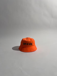 Novacaine orange logo bucket hat