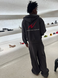 Novacaine grey Motion Picture hoodie
