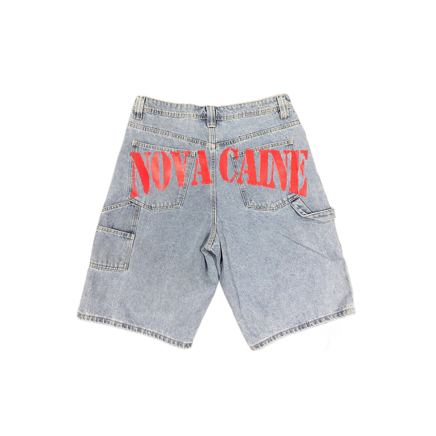 Novacaine DNA Carpenter rhinestone shorts