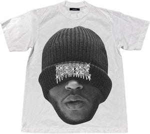 Novacaine white/black skully T-shirt