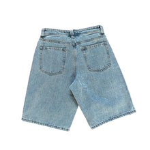 Load image into Gallery viewer, Novacaine Rhinestone denim shorts
