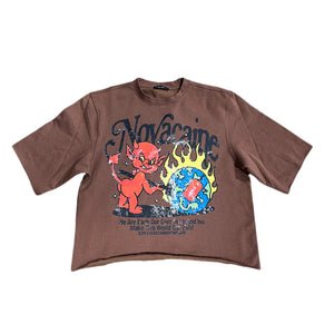 NOVACAINE Devil CUT-OFF CREW