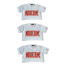 Load image into Gallery viewer, Novacaine ladies “Numb” crop logo
