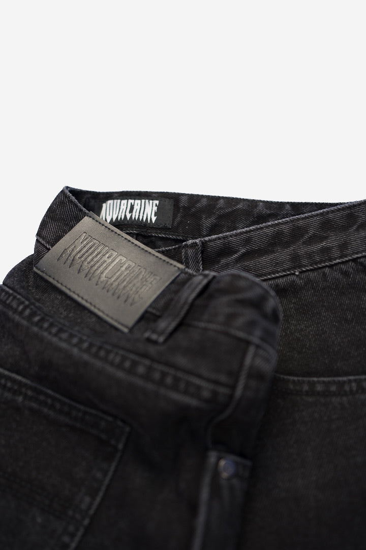 NOVACAINE Stone Black SNAP DENIM