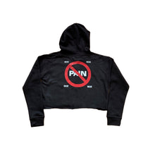 Load image into Gallery viewer, Novacaine x No pain ladies crop hoodie
