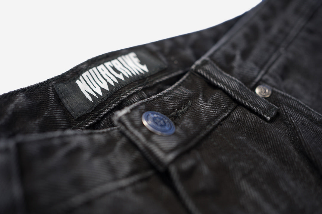 NOVACAINE Stone Black SNAP DENIM